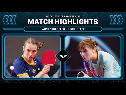 Linda Bergstrom vs Lee Daeun | WS Group | #WTTSkopje 2026 thumbnail
