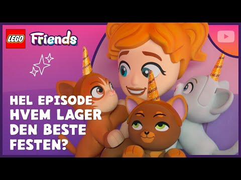 Bursdagskaos på Kafé Enhjørningen | Sesong 4, ep. 7 | Hele episoden | LEGO Friends: Neste kapittel thumbnail