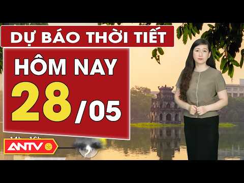 Dự báo thời tiết mới nhất hôm nay ngày 28/5: Bắc Bộ nắng nóng; Nam Bộ mưa và dông | ANTV thumbnail