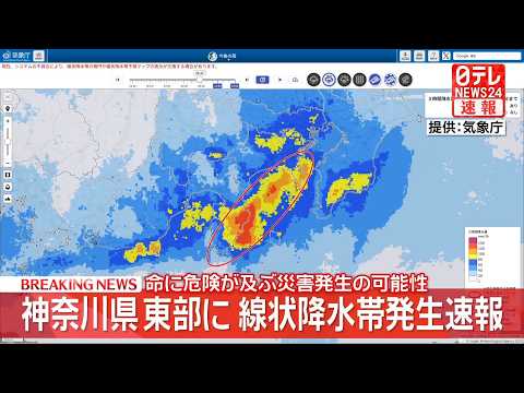 【台風6号】関東地方に最接近へ  太平洋側では線状降水帯発生  大雨・土砂災害に警戒 ── ニュースライブ（日テレNEWS LIVE） thumbnail