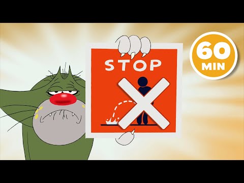 NO STOPS ALLOWED 😡 Oggy and the Cockroaches - Full Episodes HD thumbnail
