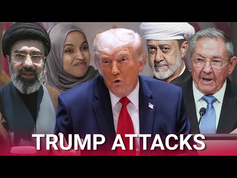 Trump attacks crooked Ilhan Omar, incompetent Cuba and threatens to blow up Oman if they help Iran thumbnail