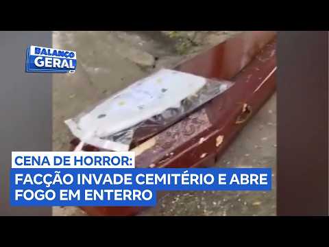 Facção invade enterro de maquinista e tiroteio deixa famílias no fogo cruzado thumbnail