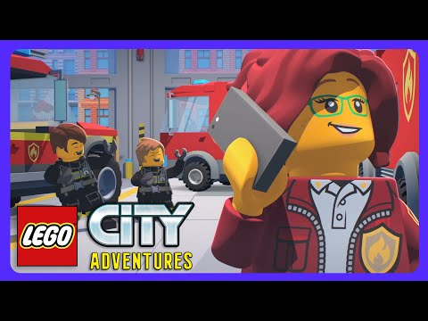 LEGO City - ¡La tía Freya se descontrola! | Dibujos Infantiles | WildBrain Niños thumbnail