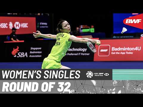 KFF Singapore Badminton Open 2026 | Natsuki Nidaira (JPN) vs Nguyen Thuy Linh (VIE) | R32 thumbnail