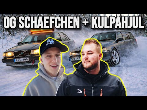 VINTERDRIFTING MED OG SCHAEFCHEN I TRIMMADE VOLVOS - [VLOGG #814] thumbnail
