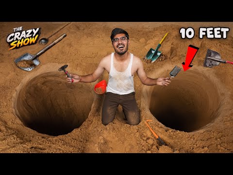 Dig The Deepest Hole Challenge | कौन खोदेगा सबसे गहरा गड्ढा? The Crazy Show Ep-3 thumbnail