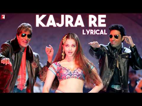 Kajra Re Lyrical Song | Aishwarya, Abhishek, Amitabh | Shankar-Ehsaan-Loy, Alisha, Javed, Gulzar thumbnail