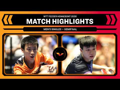 Hsu Hsien-Chia vs Feng Yi-Hsin | MS SF | WTT Feeder Hennebont 2026 thumbnail