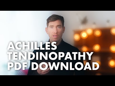 Achilles Tendinopathy PDF Download | Achilles Tendon Recovery Exercises thumbnail