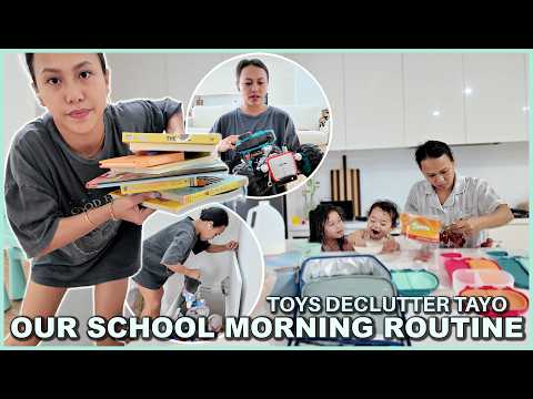ANG AMING MAGULO AT MAINGAY NA UMAGA! MAG DECLUTTER TAYO NG TOYS! ❤️ | rhazevlogs thumbnail