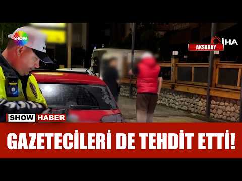 Ceza yazılınca küfür edip kaçtı! thumbnail