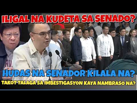 KAPAPASOK LANG! ILIGAL NA KUDETA SA SENADO BULOK 11 NAMBRASO NA? SENADOR NA HUDAS KILALA NA? thumbnail