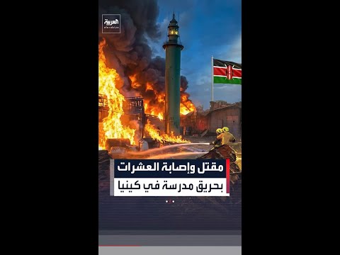 مقتل 16 طالبة وإصابة أكثر من 100 أخرى إثر حريق مروع في سكن طالبات مدرسة بكينيا thumbnail