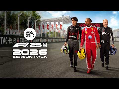 F1 25: 2026 Season Pack Reveal Trailer thumbnail