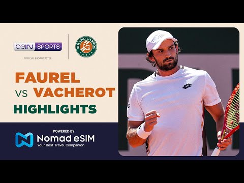 Thomas Faurel vs Valentin Vacherot | Roland-Garros 2026 | Match Highlights thumbnail