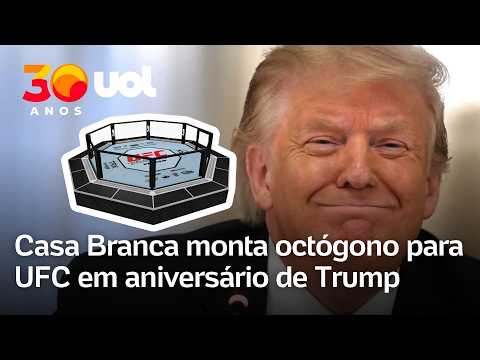 Casa Branca recebe octógono do UFC para comemorar aniversário de Trump e Independência dos EUA thumbnail