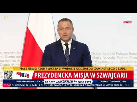 Prezydencka misja w Szwajcarii | Jankowski Pawelec Live thumbnail