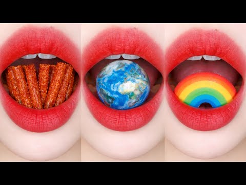 ASMR EMOJI FOOD EATING SOUND MUKBANG thumbnail
