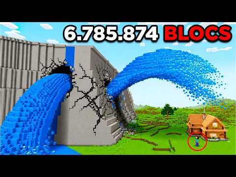 J'ai INONDÉ le Monde de Mon Ami sur Minecraft ! thumbnail