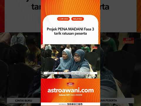 Projek PENA MADANI Fasa 3 tarik ratusan peserta thumbnail