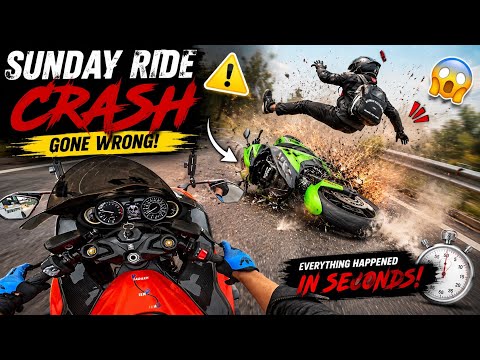 Almost Crashed on Sunday Ride😱 Hayabusa😨 Big Surpise for Youtube Family😍 thumbnail