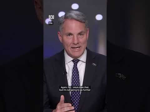 'Taxpayers deserve to know': Marles grilled over AUKUS | 7.30 thumbnail