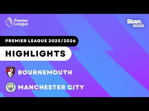 Bournemouth v Manchester City | Highlights | Premier League 2025/26 thumbnail