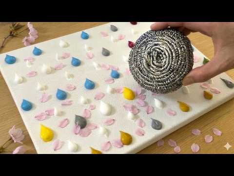 Cherry Blossom Painting / Acrylic Painting Technique thumbnail
