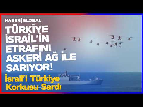 İsrail'i Türkiye Korkusu Sardı! Türkiye İsrail'in Çevresini Askeri Ağ ile Sarıyor! thumbnail
