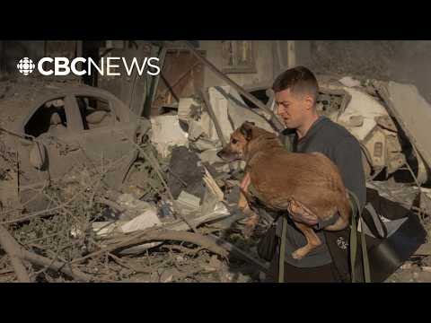 Hundreds of Russian strikes on Ukraine kill at least 16, injure and trap others thumbnail