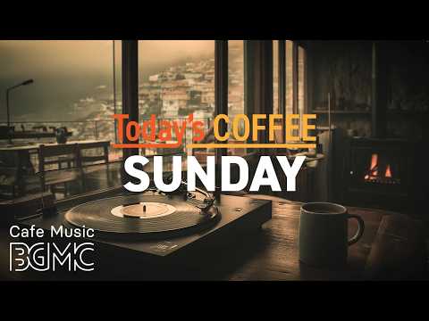 Today's COFFEE SUNDAY: Hillside Sunset Cafe Jazz ☕ Soft Piano & Slow Bossa Nova for Sunday Rest thumbnail
