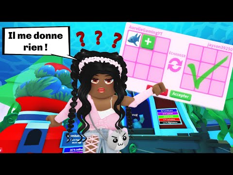 10 OCEAN EGGS : CE QUE LES GENS TRADE contre LE REQUIN Légendaire ne vaut rien sur Adopt me Roblox thumbnail