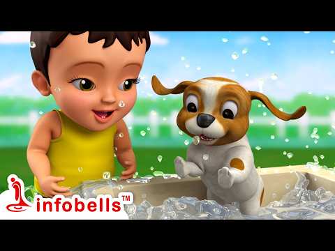 குளிக்க வேண்டாம் அண்ணா அண்ணா - Bath Time Fun & Clean Up Song | Tamil Rhymes for Children | Infobells thumbnail