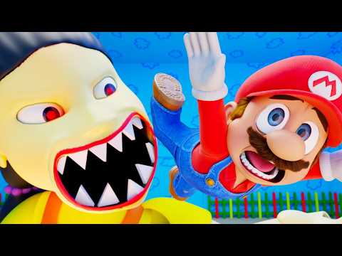 Super Mario, Baldi and Bowser vs Squid Game dolls thumbnail