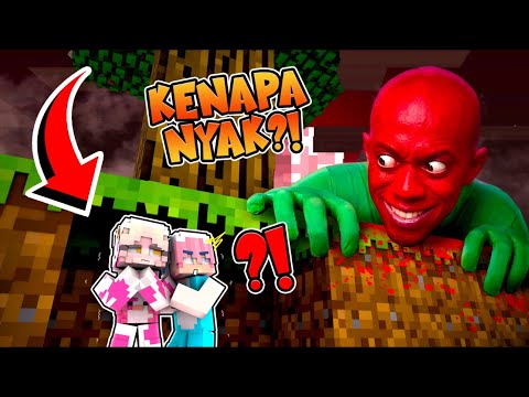MOMON & ATUN SWMBUNYI JADI KECIL UNTUK MENGHINDARI KENAPA NYAK ROBI di MINECRAFT thumbnail