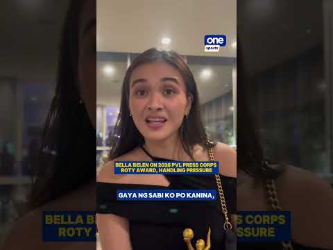 Bella Belen on 2026 PVL PC ROTY Award | #OSOnTheSpot thumbnail