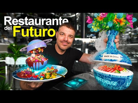 Probé los RESTAURANTES MÁS FUTURISTAS de CHINA 🇨🇳  thumbnail