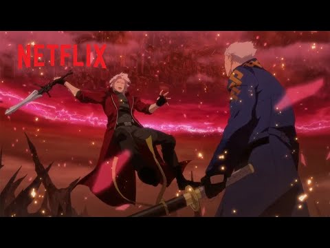Dante and Vergil's Final Battle Fight Clip | Devil May Cry: Season 2 | Netflix thumbnail