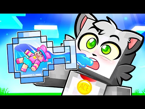 24 HORAS ENCERRADOS en una BOTELLA de Mi Amigo en Minecraft thumbnail