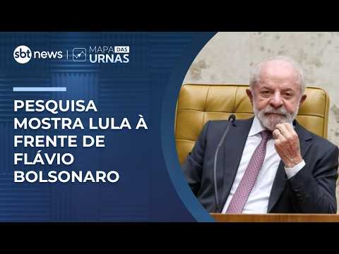Pesquisa mostra Lula à frente de Flávio Bolsonaro | #MapadasUrnas thumbnail