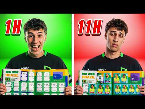 COMPLETANDO O ÁLBUM DA COPA EM APENAS 12 HORAS thumbnail
