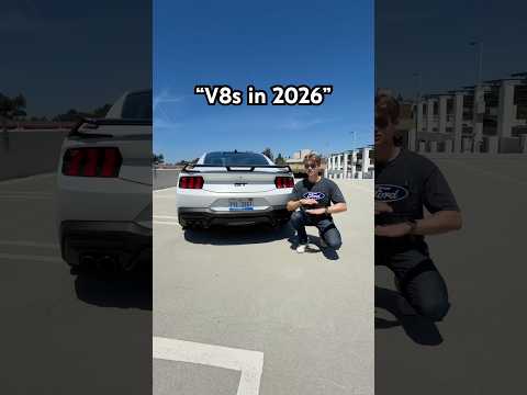 The @f@fordustang GT (still) has a V8! #fordmustang #mustang #mustanggt #ford thumbnail