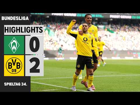 Werder Bremen - Borussia Dortmund | 0:2 | Highlights | Bundesliga 2025-26 | bremen dortmund thumbnail