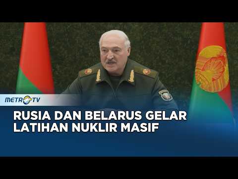 Lukashenko Tegaskan Latihan Nuklir Bersama Rusia Bukan Ancaman Negara Lain thumbnail