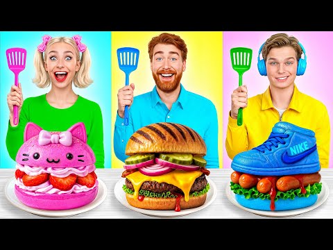 Reto De Cocina Yo vs Papá para Mama | Fantásticos Trucos De Comida de Multi DO Challenge thumbnail