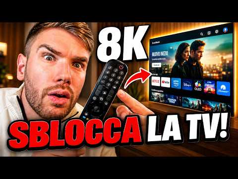 COME SBLOCCARE LA TUA TV! (8k, Canali Segreti, Audio Migliore) thumbnail