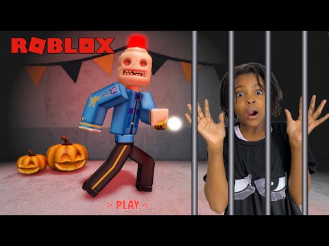 ENFERMÉE DANS LA PIRE PRISON SIREN COP'S Roblox escape Halloween thumbnail