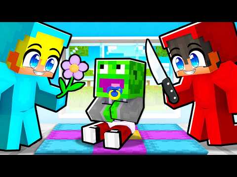 ADOPTOWALI DZIECKO PALIONA w Minecraft! thumbnail