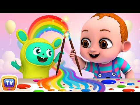 Messy Painting Party with Baby Taku! 🔴🟡🔵 Bestie’s Color Splash! - Minisode | ChuChuTV Cartoon Videos thumbnail